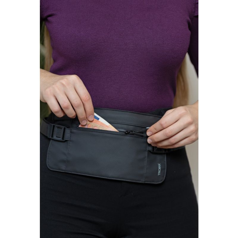 Passport Pouch Travel Money Belt For Women And Men Hidden Wallet