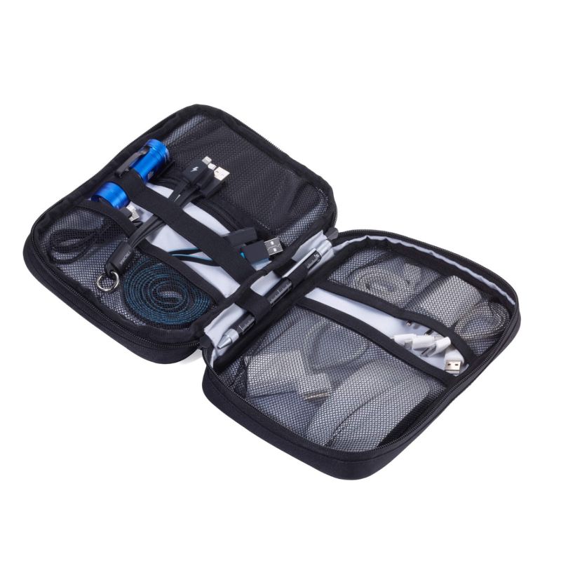 Troika Organiser pouch bag for Electronics, Cables, Adapters and