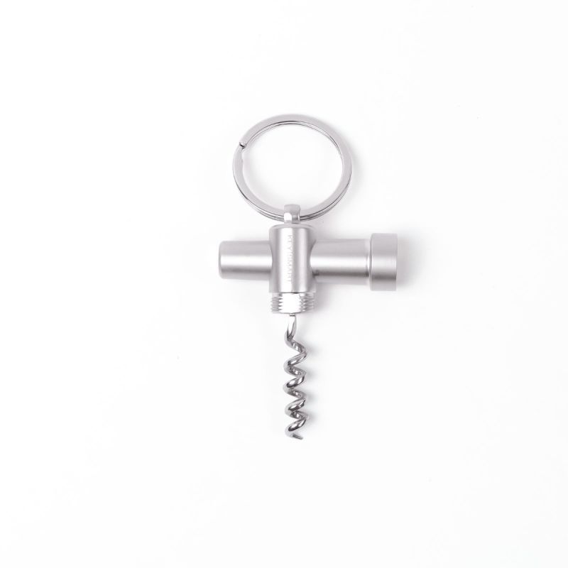 CorkSmart Keyring with corkskrew Bottle Opener