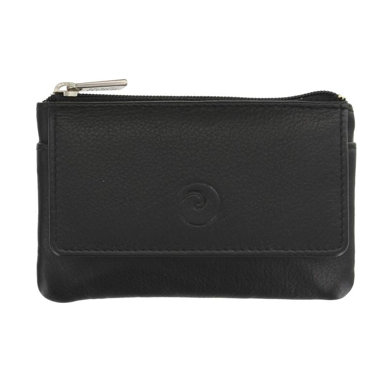 Compact Leather Purse for Cards Cash Keys WalletKing