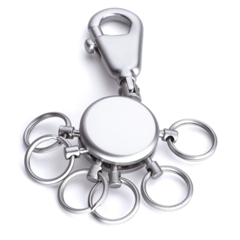 Keychain with multiple rings 2025