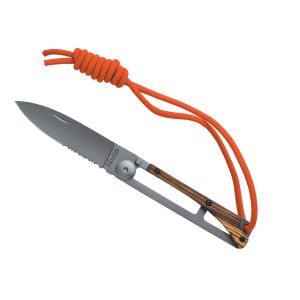 Papagayo Skinny Pocket Folding knife with Zebrano wood handle