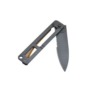 Papagayo Skinny Pocket Folding knife with Zebrano wood handle