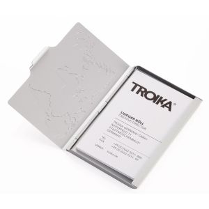 Troika Global Contacts Metal Business Card Case 