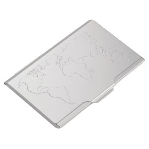 Troika Global Contacts Metal Business Card Case 