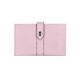 A. Eriksson Åva Ladies Small Card Wallet, RFID Safe, Pink Leather