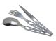 Basecamp 5 Function Camping Cutlery Set Extra Strong Ultra Lightweight 