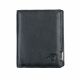 A. Eriksson Archipelago Small Card Wallet Black Leather