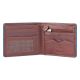 Visconti Alps Ozwald Mens Leather Wallet, Brown