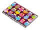 Business Metal card holder for women by Troika Owl Pattern
