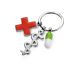 Troika Get well red cross Keyring