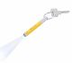Troika Keylight Multifunction mini LED torch with a ballpen and keyring Yellow