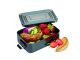 Troika Metal Bento lunchbox with clip-lock