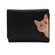 Mala Leather Small Ladies Purse Cleo the Cat