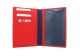 Mala Leather Origin Passport cover wallet Red RFID-safe