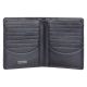 Visconti Matteo Wallet for Many Cards, Black Leather