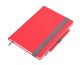 SlimPad Pocket A5 Notepad with Construction Pen Red