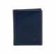 A-Slim Steel blue Leather Origami Wallet