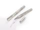 World In your hand Rollerball pen with World map Silver