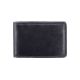 Visconti Nelson Credit Card Holder, Black Leather 